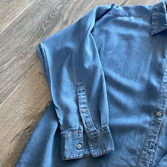 Cute Loft Levi Long Shirt size XL - Picture 3 of 9